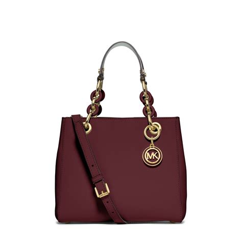 michael kors cynthia purple